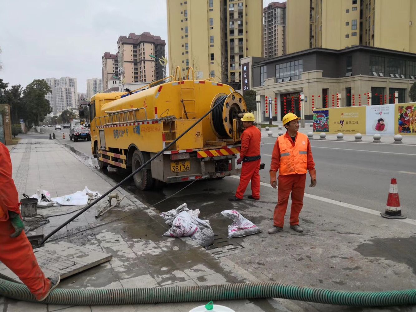 师宗排污管道清淤-管道清洗